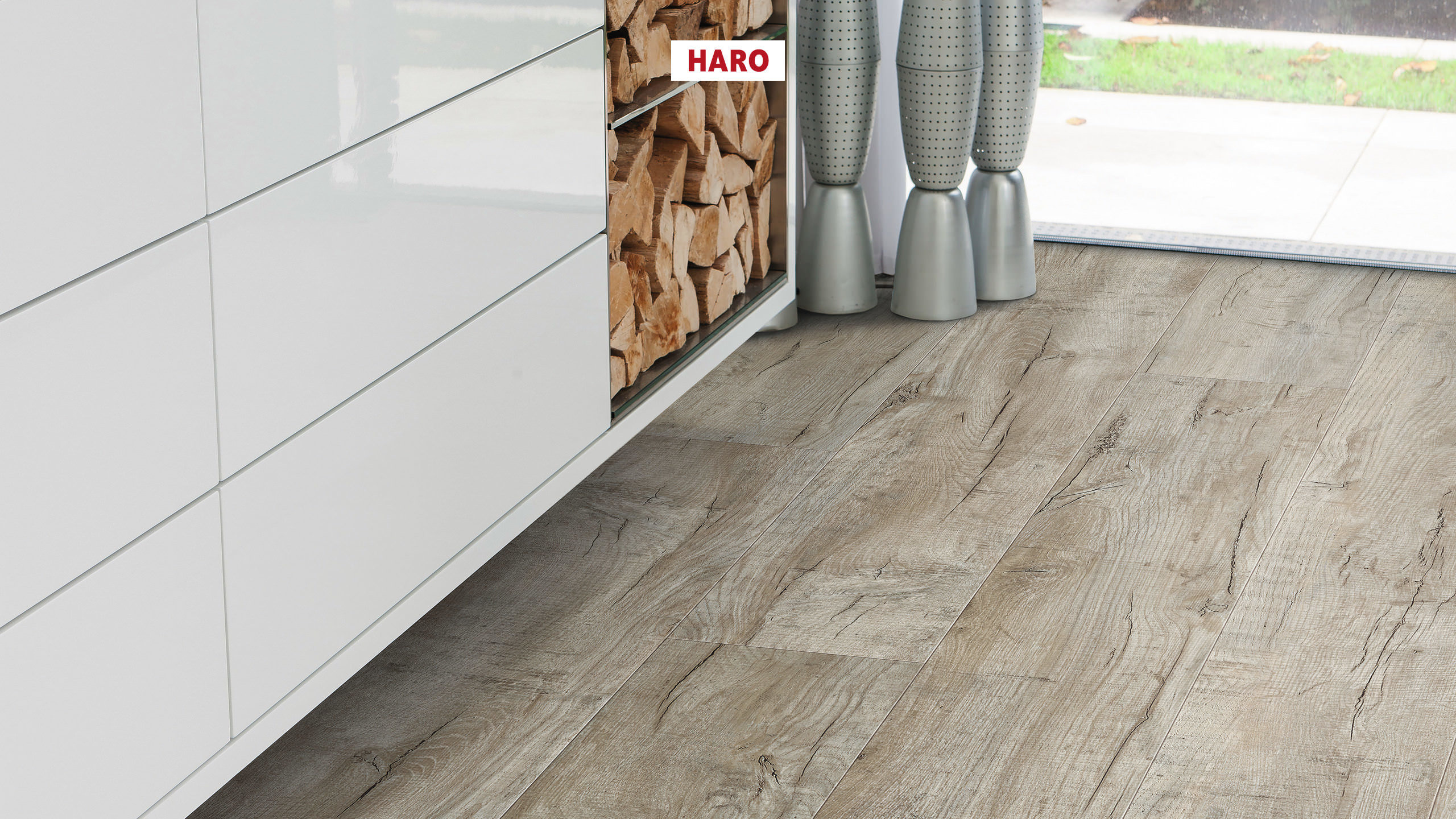 DISANO by HARO LifeAqua 1-lama XL 4V Roble Cardiff blanco* cepillado Top Connect