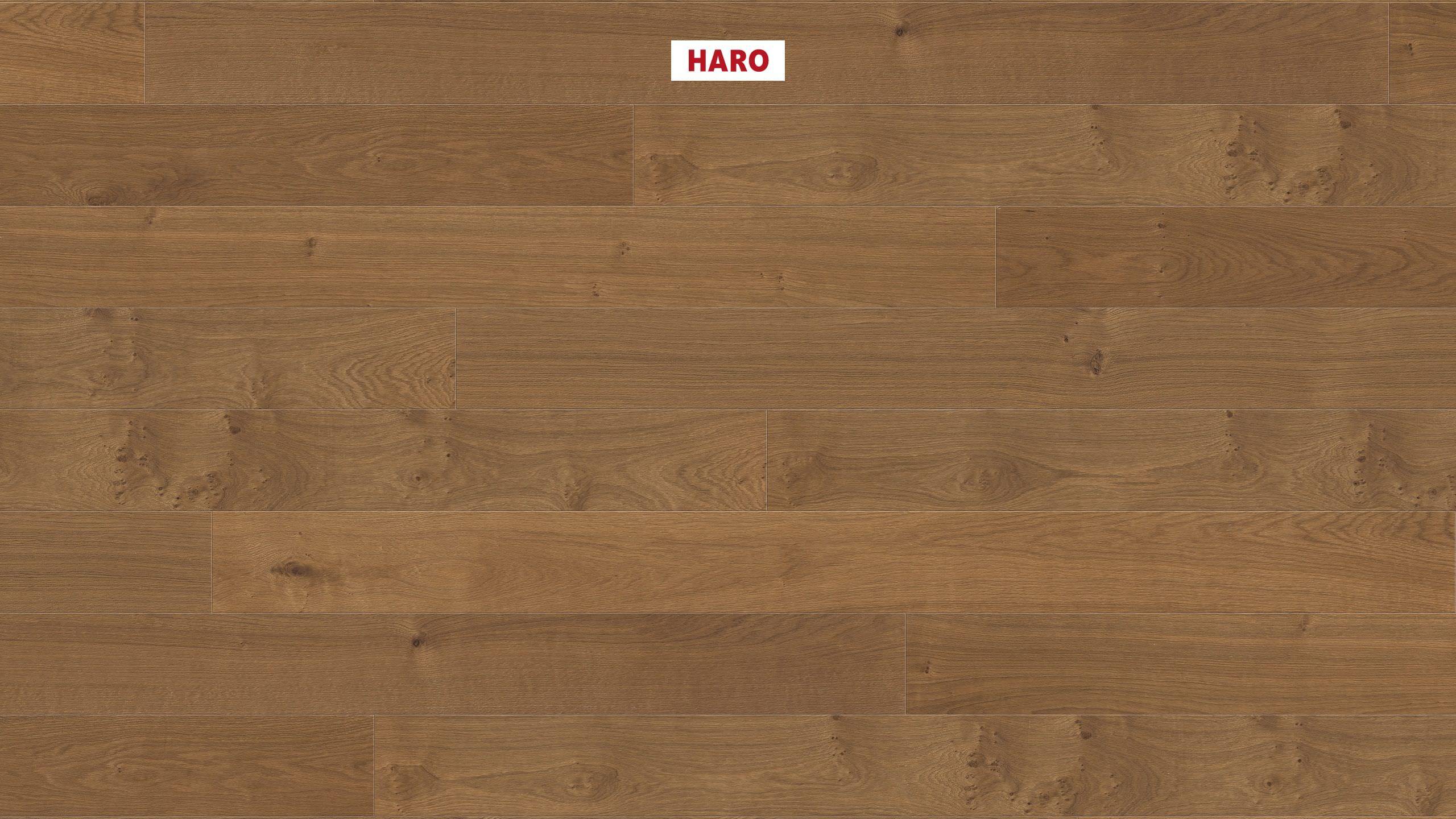 HARO PARQUET 4000 Lama Maxim 4V Roble ahumado Markant cepillado naturaLin plus Ranura & lengüeta