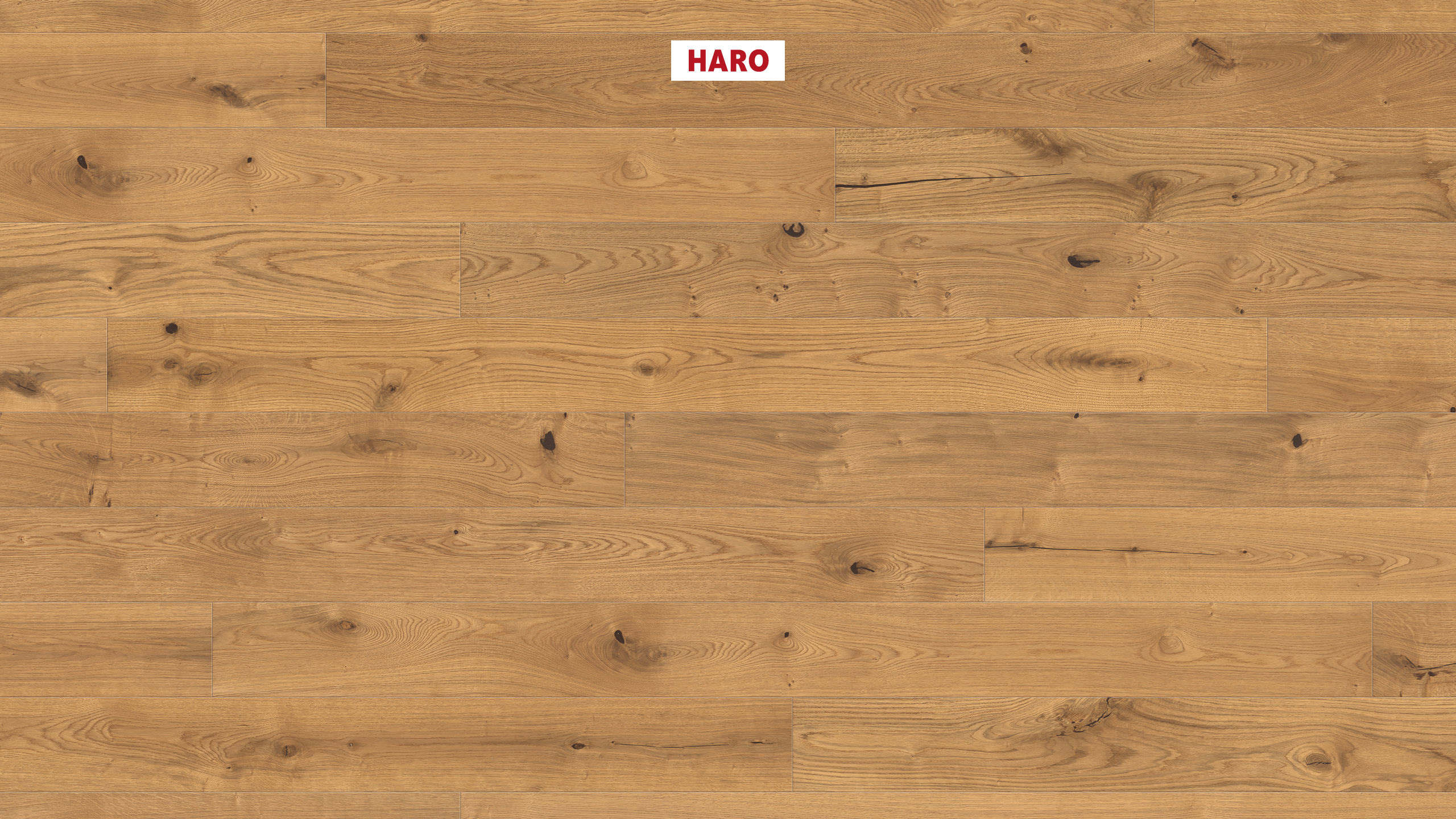 HARO PARQUET 4000 Lama Maxim 4V Roble Sauvage cepillado naturaDur Ranura & lengüeta