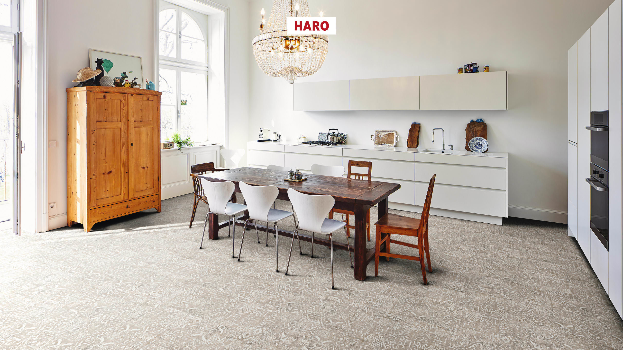 DISANO by HARO LifeAqua Piazza 4V Artdesign crema* estructura de piedra Top Connect