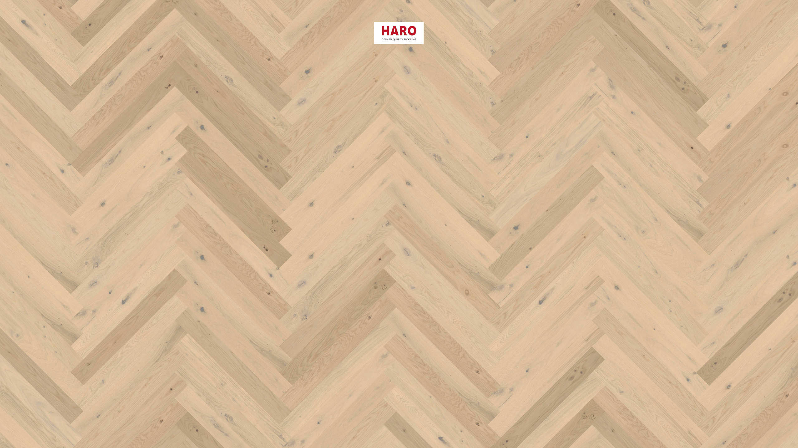 HARO PARQUET 4000 Lama Prestige Roble blanco luz Sauvage cepillado naturaDur Ranura & lengüeta