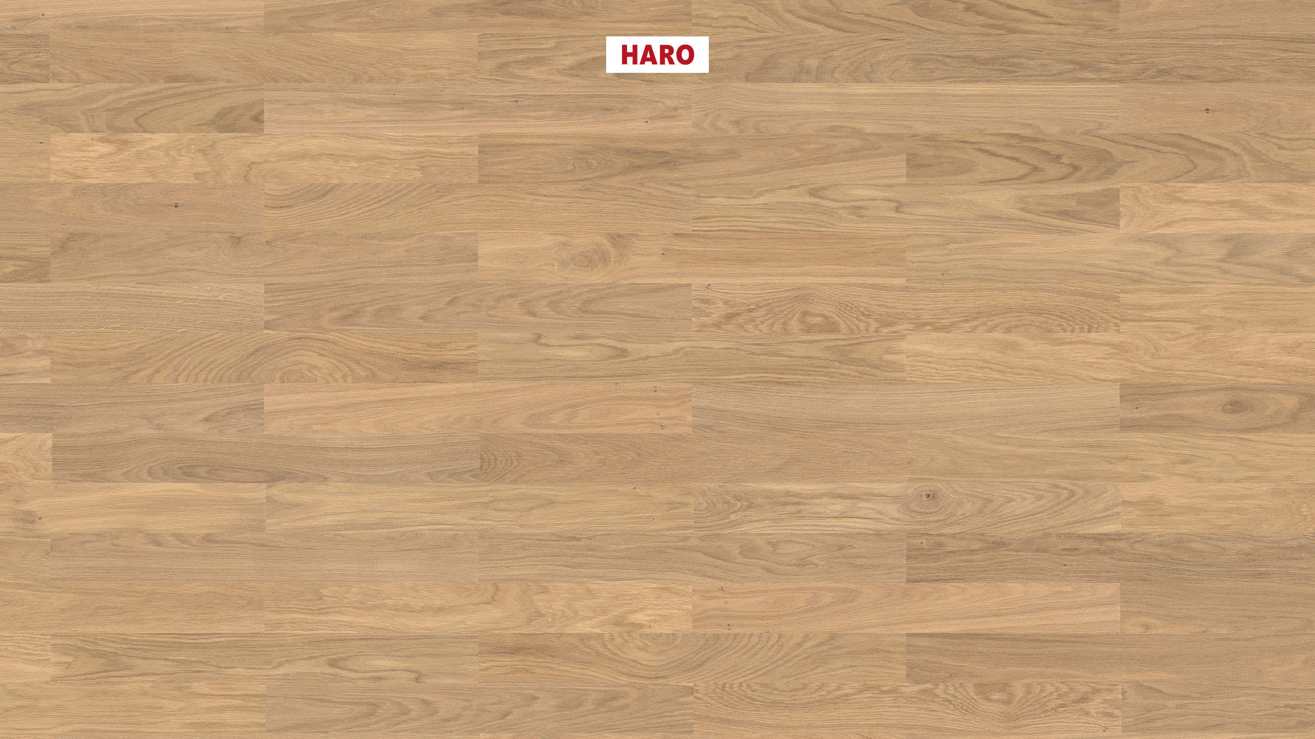 HARO PARQUET 4000 Lama Classico Roble blanco luz Trend cepillado naturaDur Ranura & lengüeta