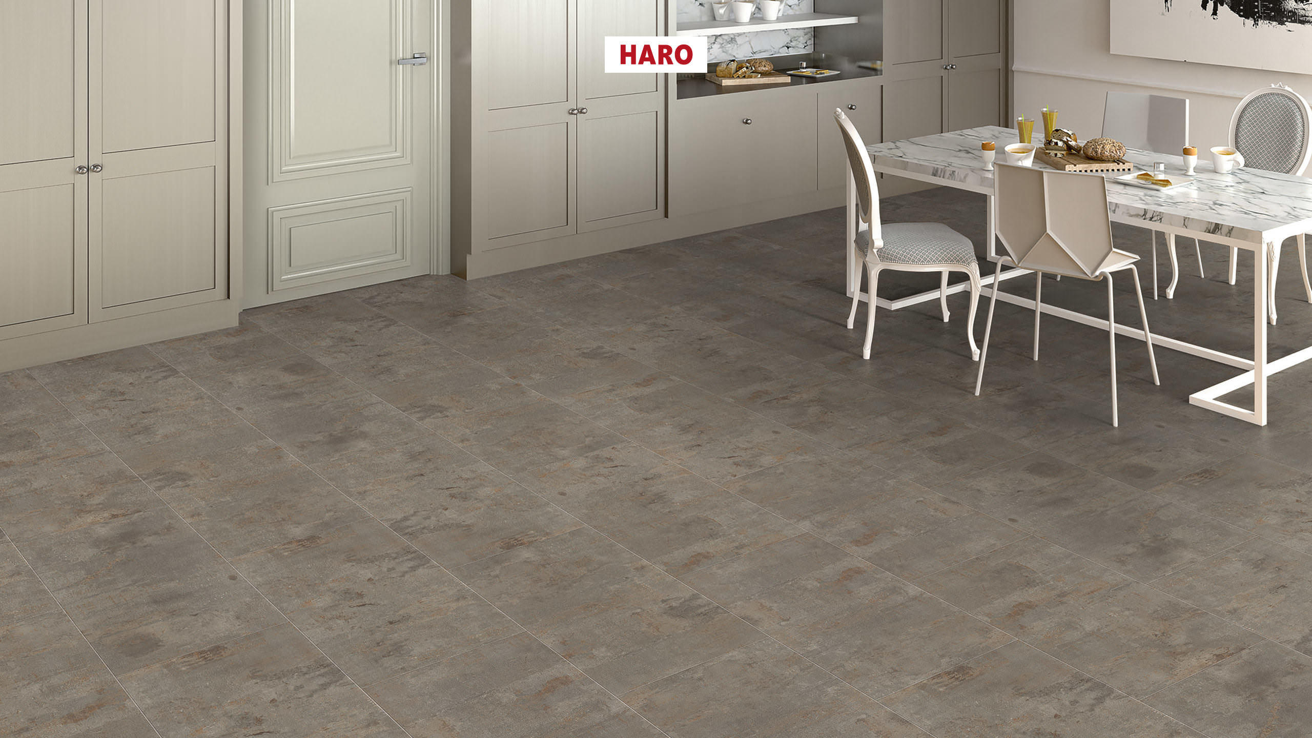 DISANO by HARO ClassicAqua Piazza 4V Industrial grey* estructura de piedra Top Connect