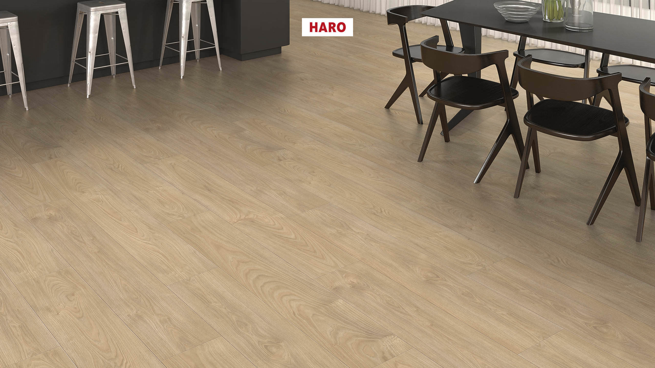 HARO Suelo laminado TRITTY 200 Aqua 1-lama 4V Arce sacarino Vario* authentic soft Top Connect