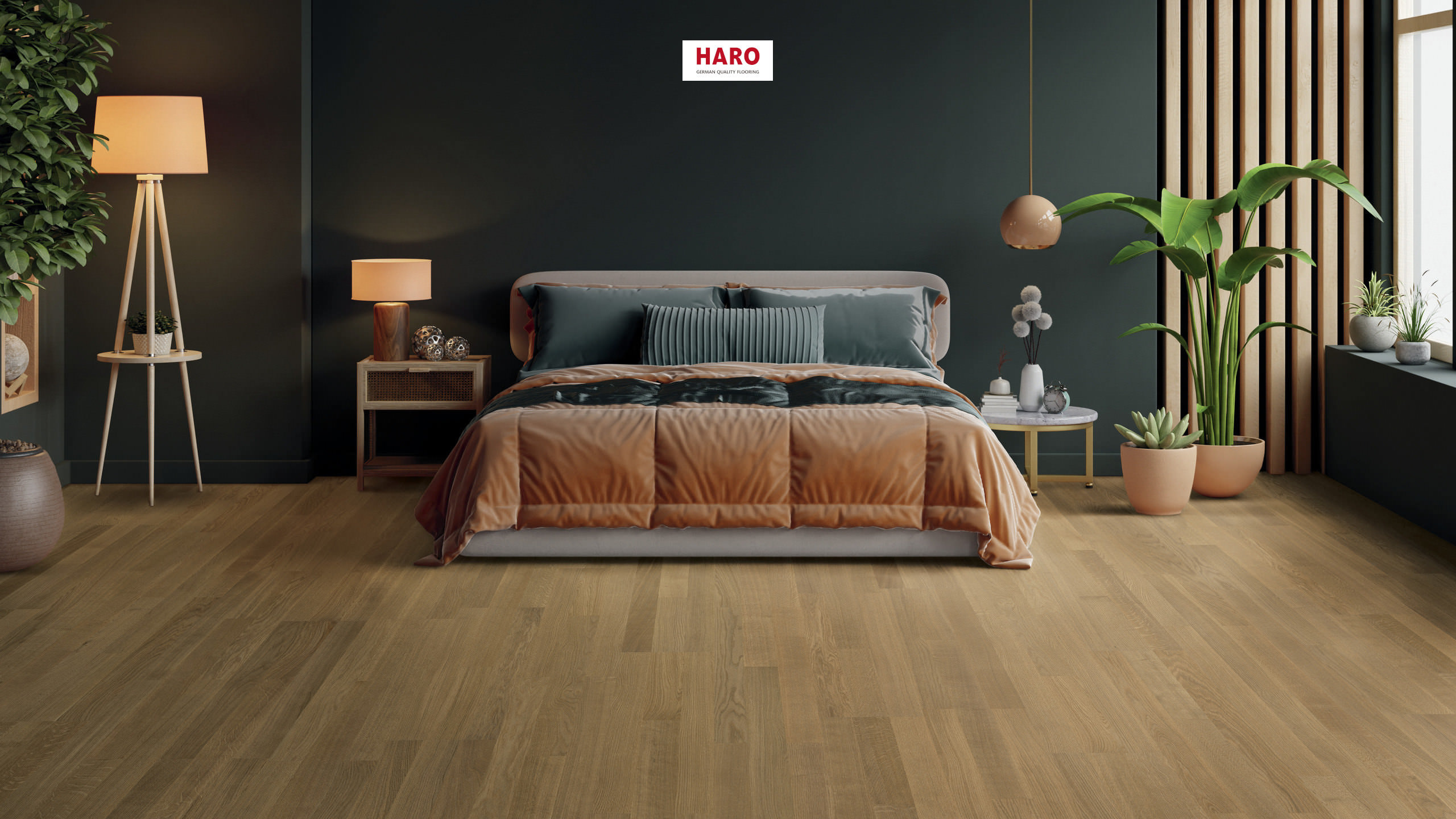 HARO PARQUET 4000 3-lamas XL Plaza 240 Roble Naturale cepillado naturaDur Top Connect