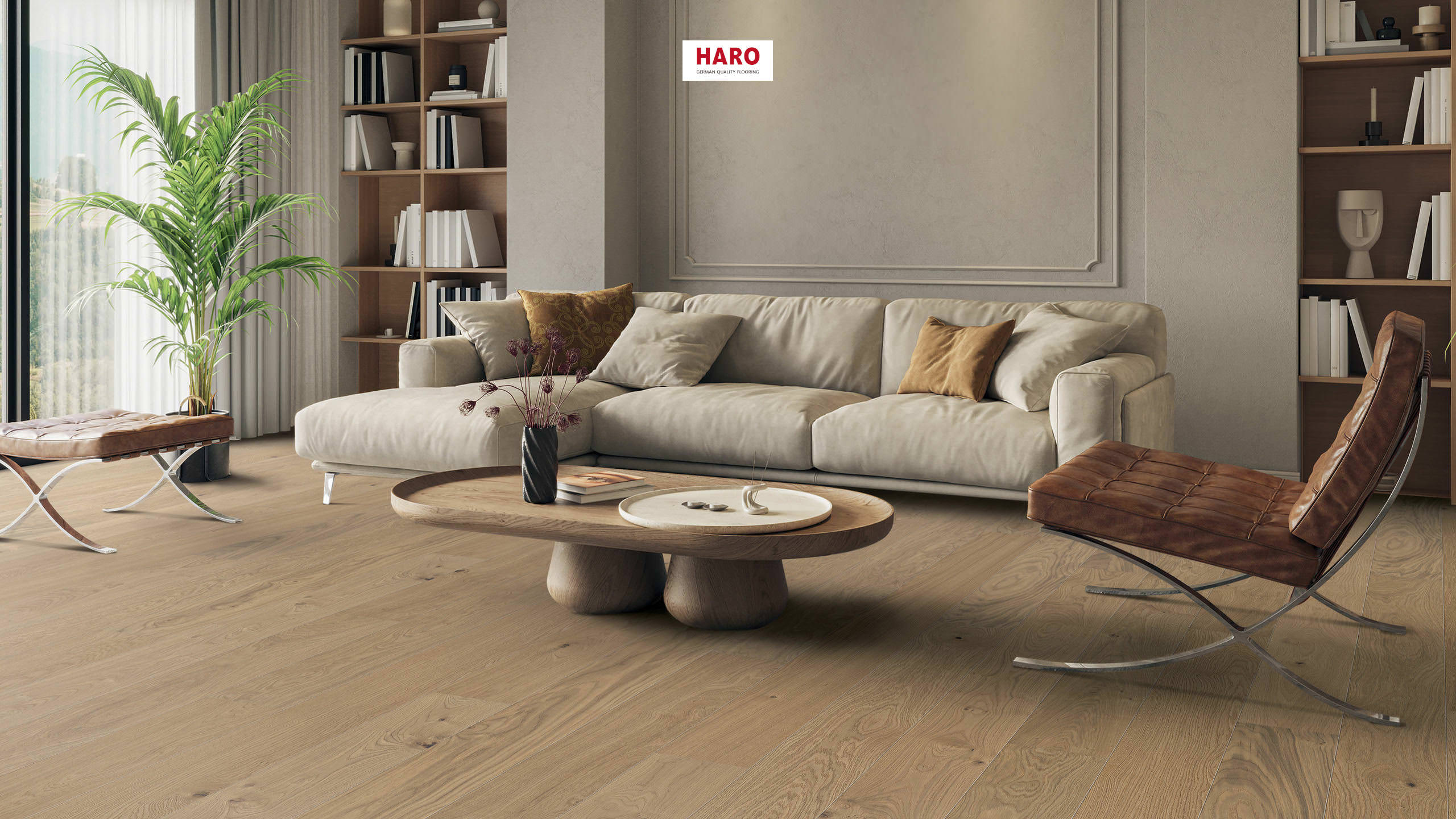 HARO PARQUET 2500 1-lama 180 2V Roble Markant cepillado naturaLin plus Top Connect