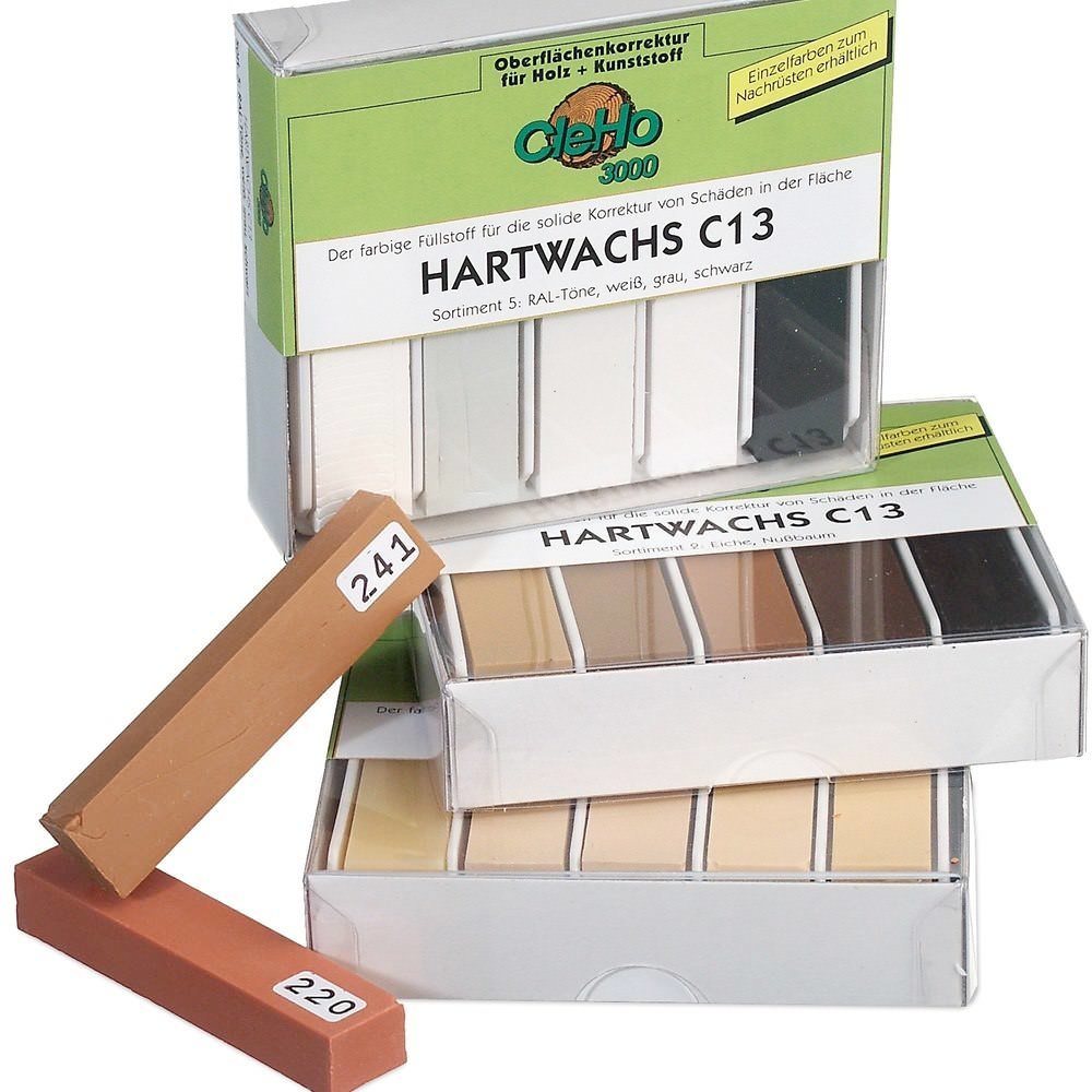 Cire dure C13 Teintes chêne