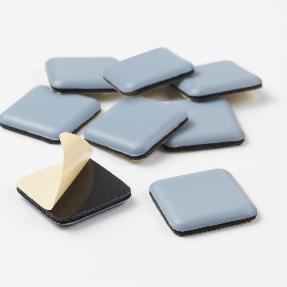 Pattins de chaise 30 mm x 30 mm droit, 8 pcs./colis