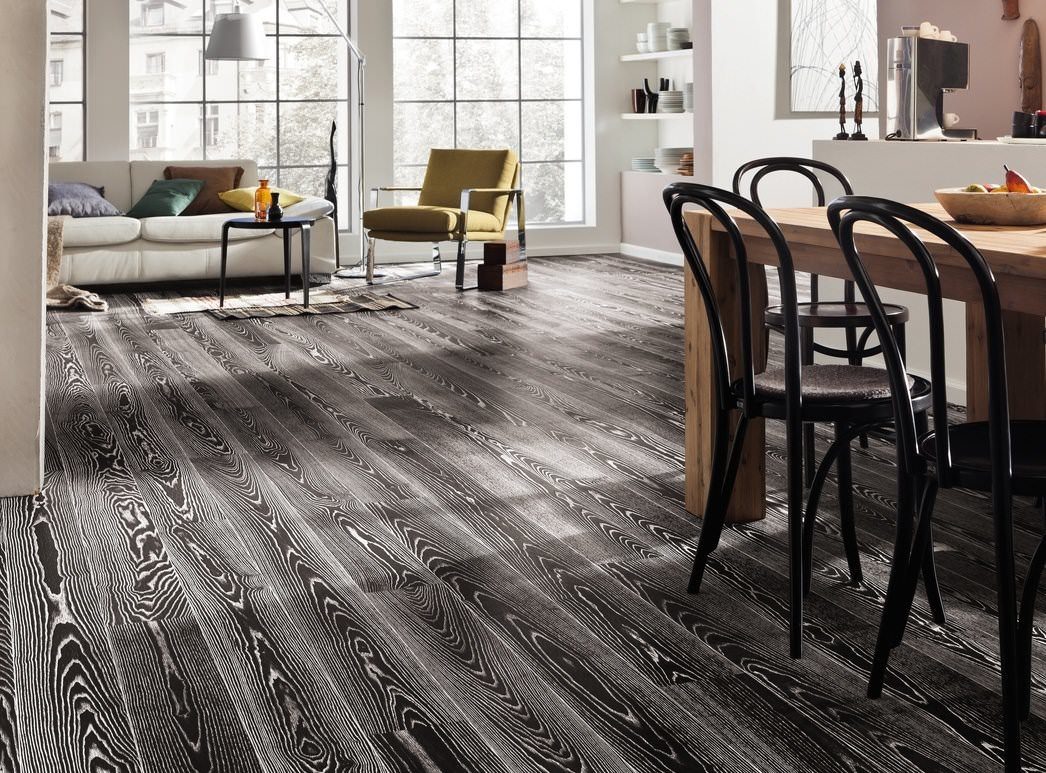 HARO PARQUET 4000 Planche large à l'ancienne 180 2V Frêne Fancy brossé naturaLin plus Top Connect