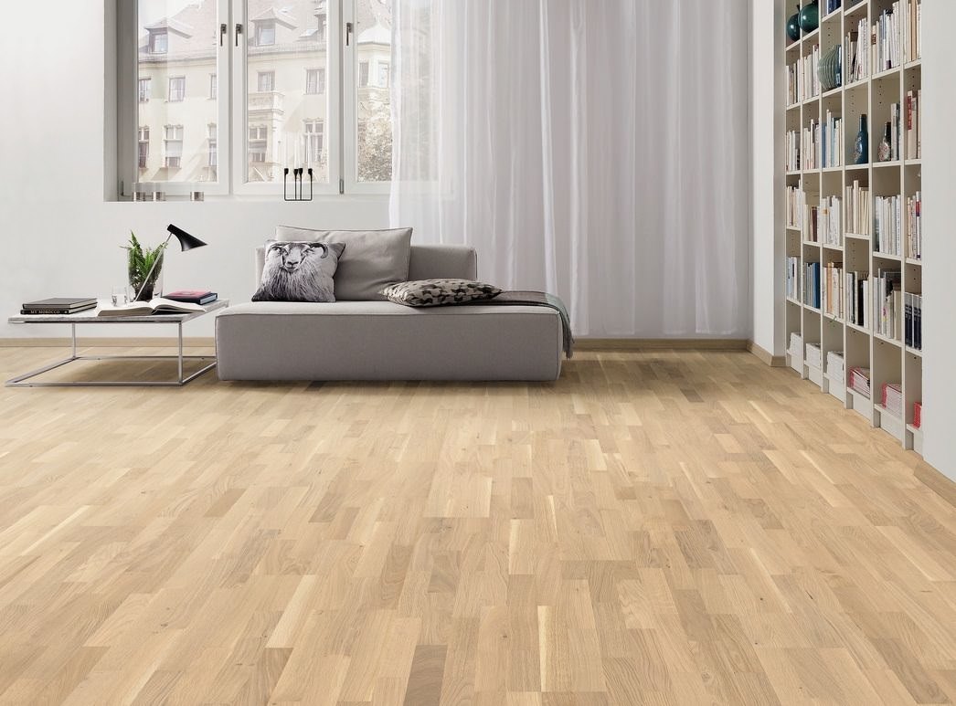 Image du produit 1 À l'anglaise Chêne blanc clair Vario brossé