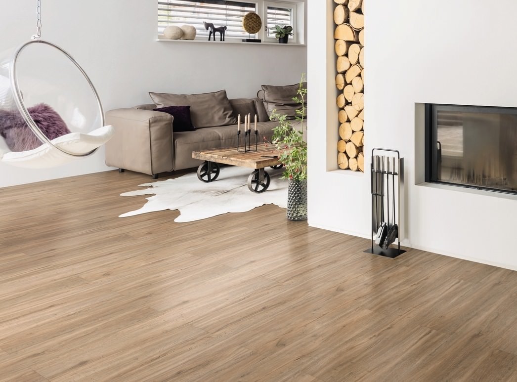 DISANO by HARO Saphir Planche large à l'ancienne 4VM Chêne vert creme* brossé Top Connect