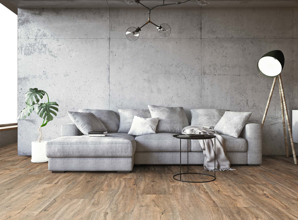 Image du produit 2 Planche large à l'ancienne 4VM Chêne vert creme* brossé