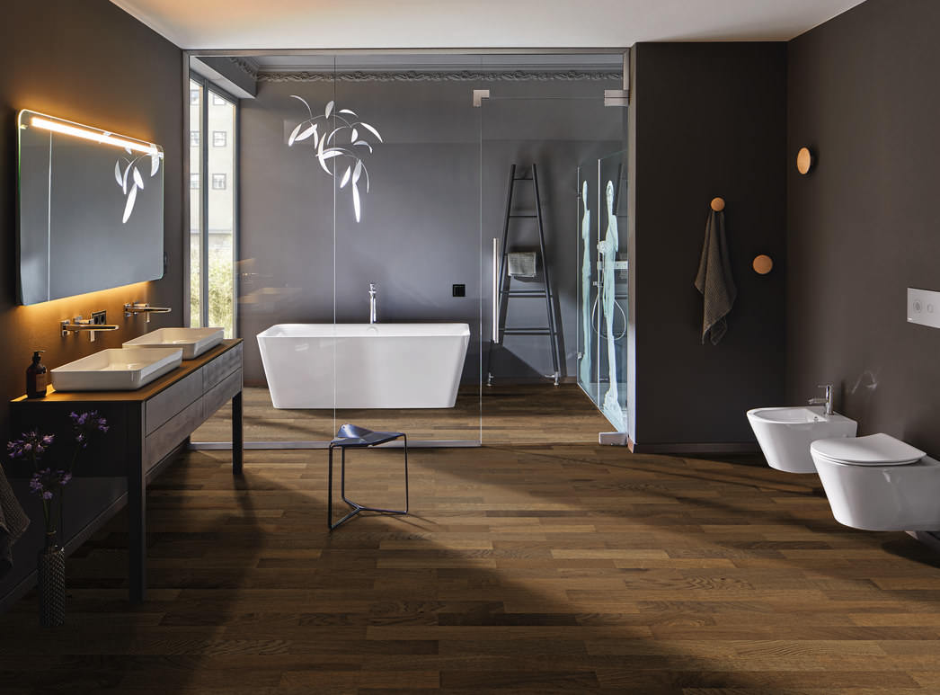 HARO PARQUET 4000 Lame Allegro Chêne fumé brossé naturaDur Rainure & languette