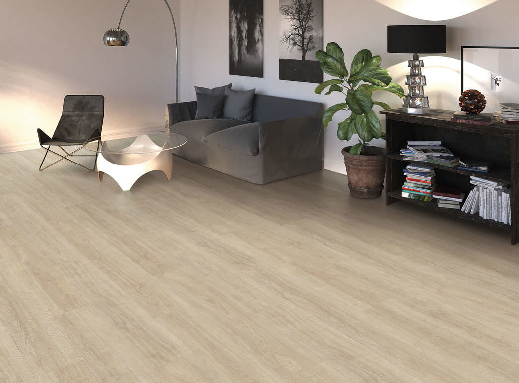 Image du produit 3 Planche large à l'ancienne 4V Chêne Eleganza blanc crème* authentic