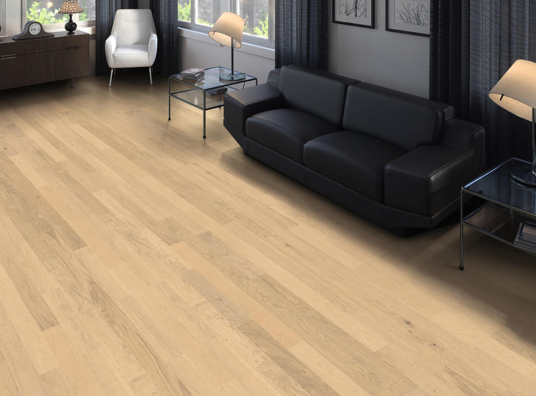 HARO PARQUET 4000 Lame Allegro Chêne invisible Naturale brossé naturaDur Rainure & languette