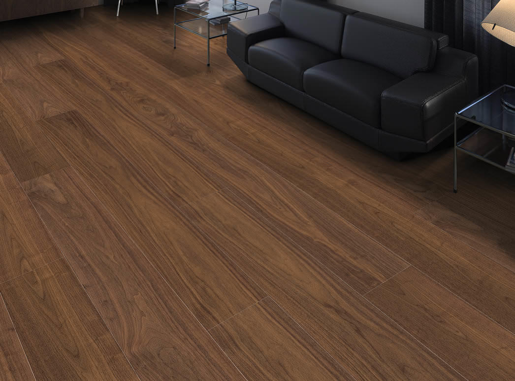 Image du produit 1 Planche large 4V Noyer américain brossé