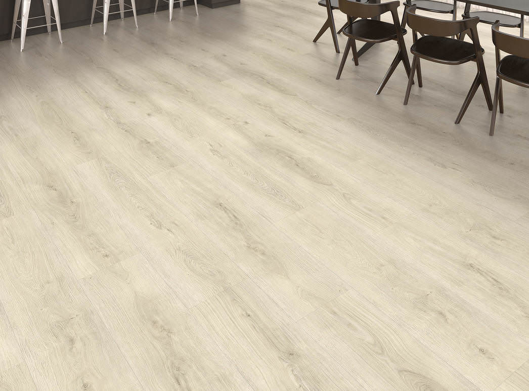 DISANO by HARO Project Planche large à l'ancienne 4VM Chêne Sheffield blanc crème* authentic