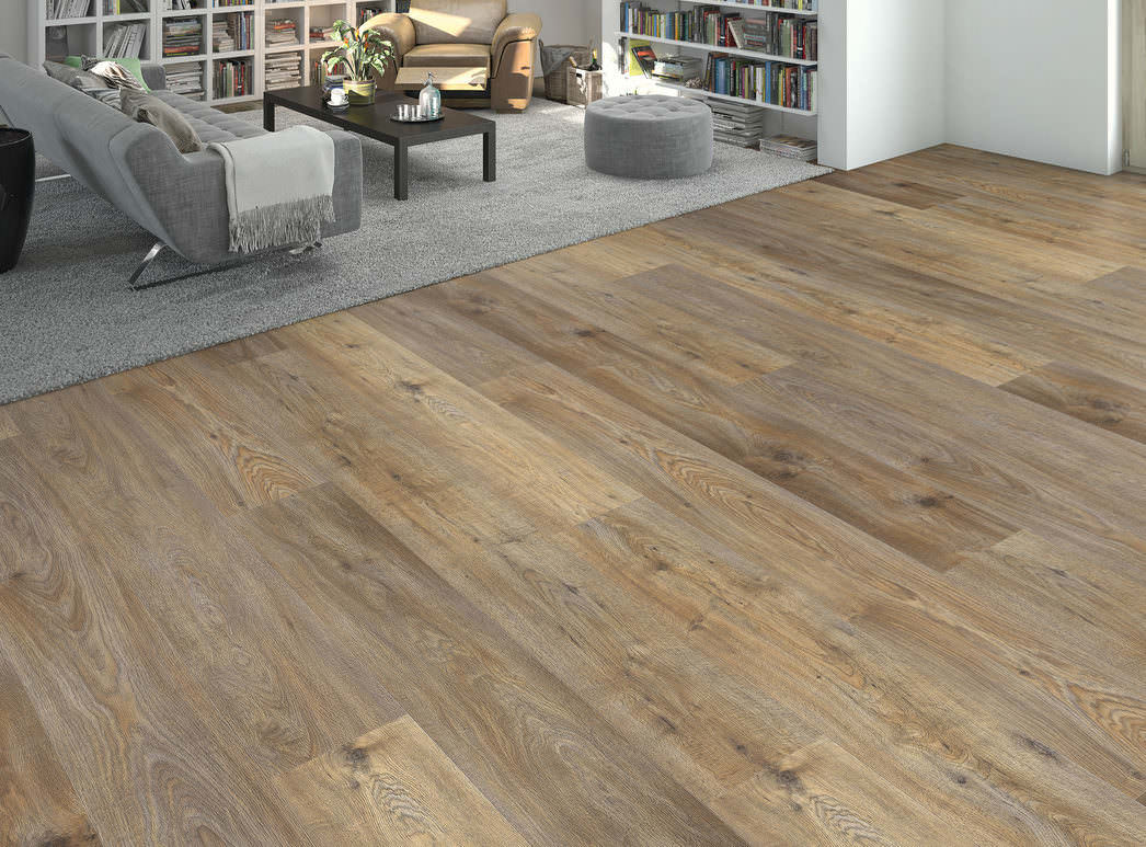 Image du produit 2 Planche large XL 4V Chêne Quebec vieux brun* authentic