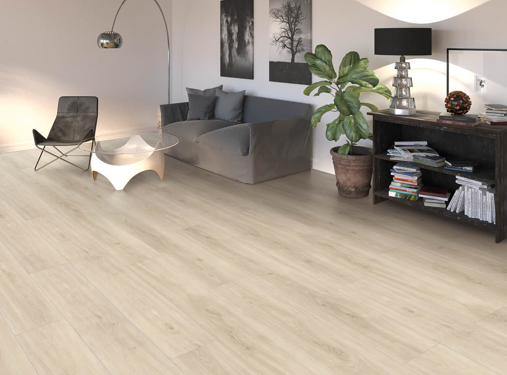 DISANO by HARO LifeAqua Planche large XL 4V Chêne Sheffield blanc crème* authentic Top Connect