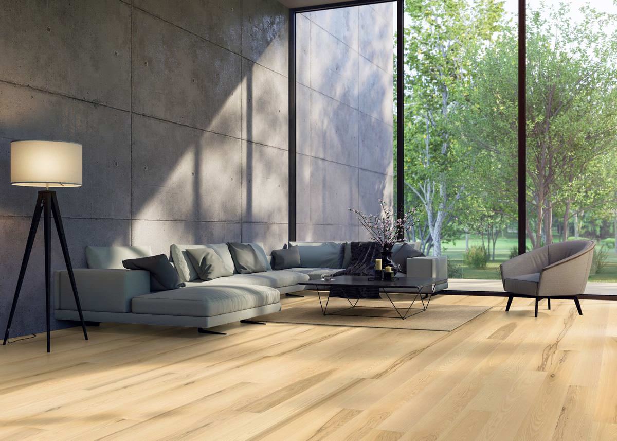 Image du produit 1 Planche large à l'ancienne 180 4V Frêne invisible Universal brossé