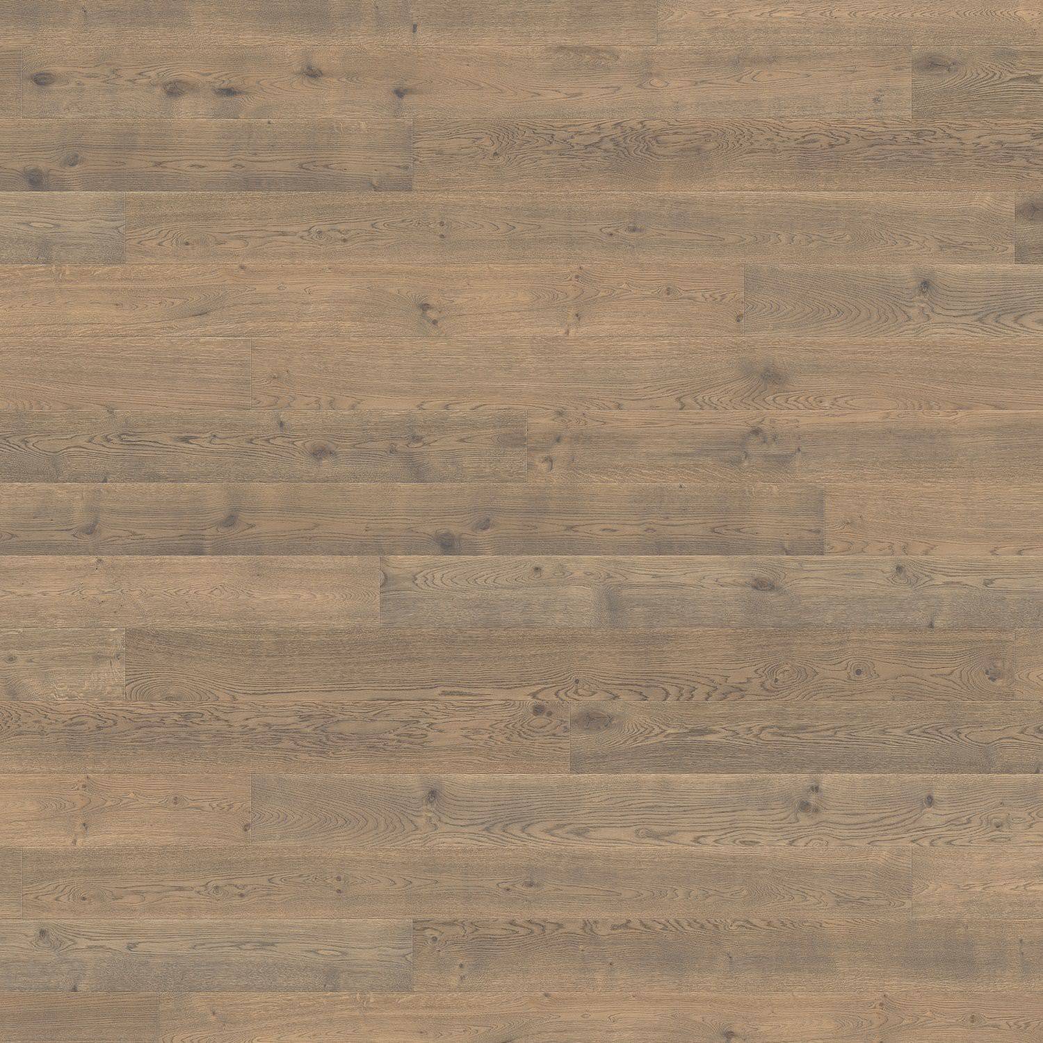 HARO PARQUET 4000 Planche large à l'ancienne 180 4V Chêne gris tabac Sauvage brossé retro naturaLin plus Top Connect