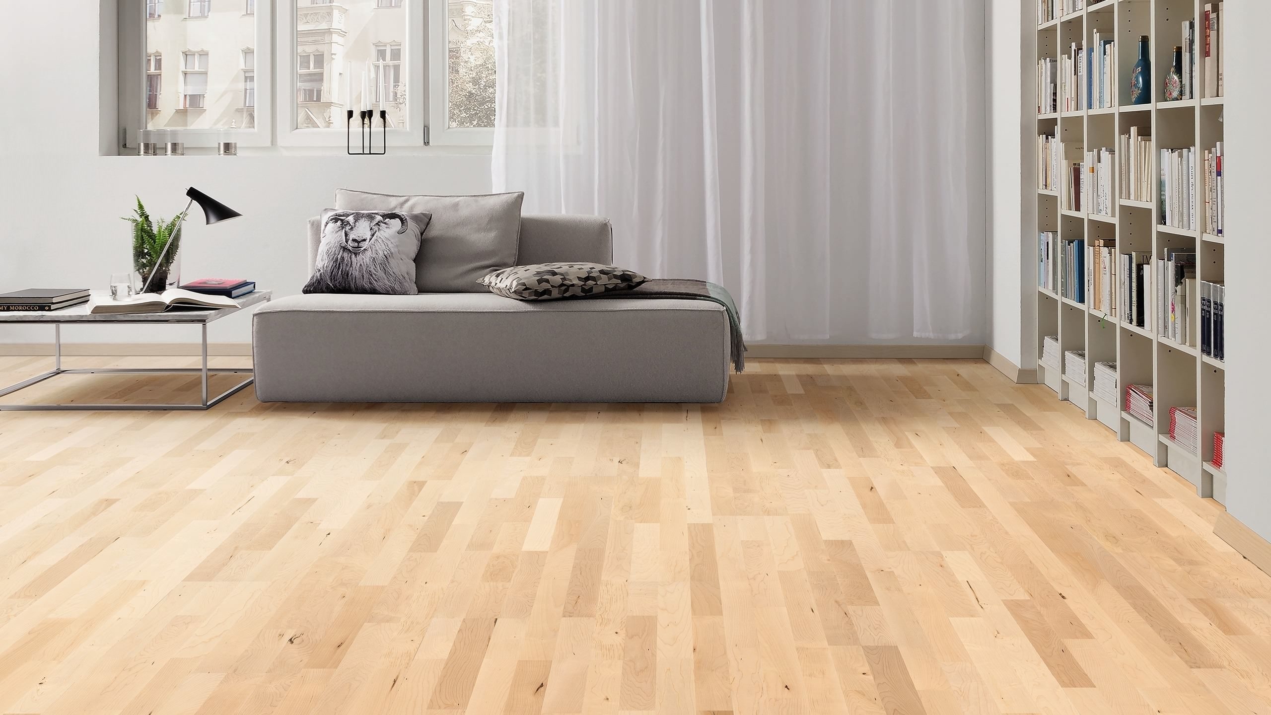 HARO PARQUET 4000 À l'anglaise Érable Canadien Favorit permaDur Top Connect