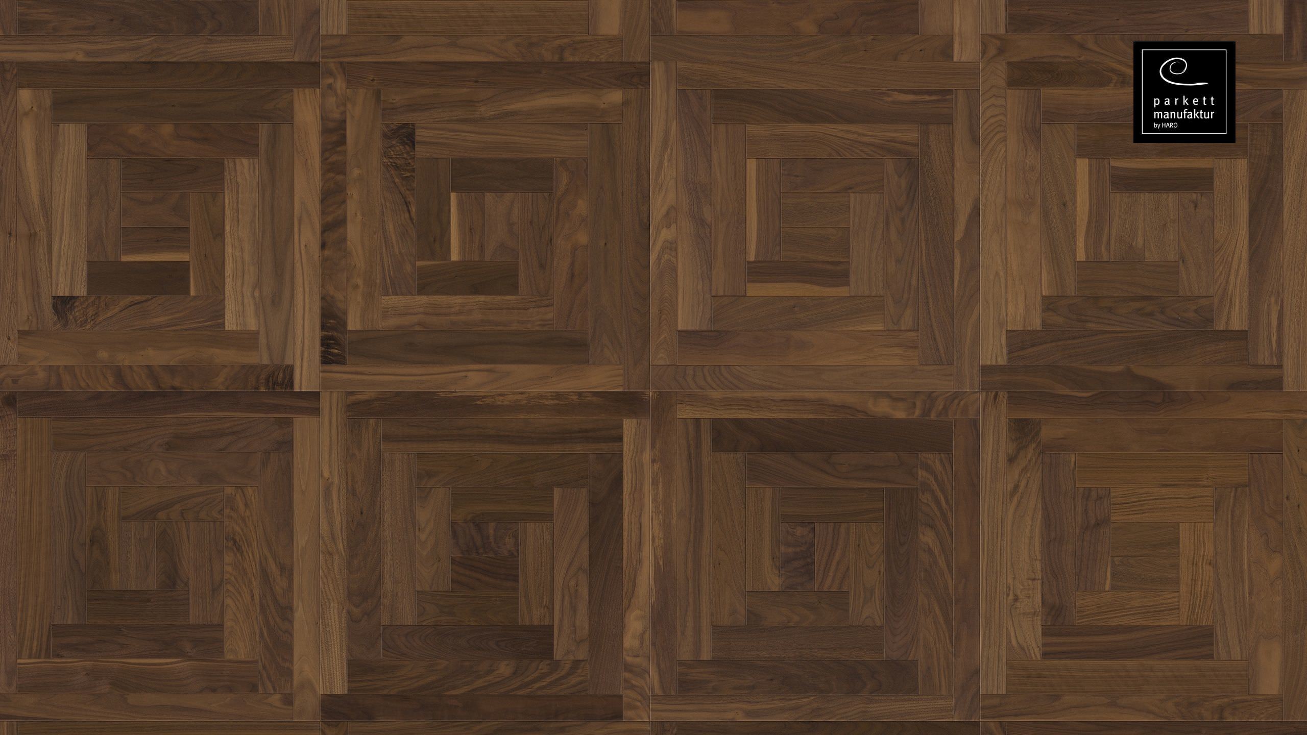 parkettmanufaktur by HARO 18 mm Dalle Loop 4V Noyer américain oleovera Rainure & languette