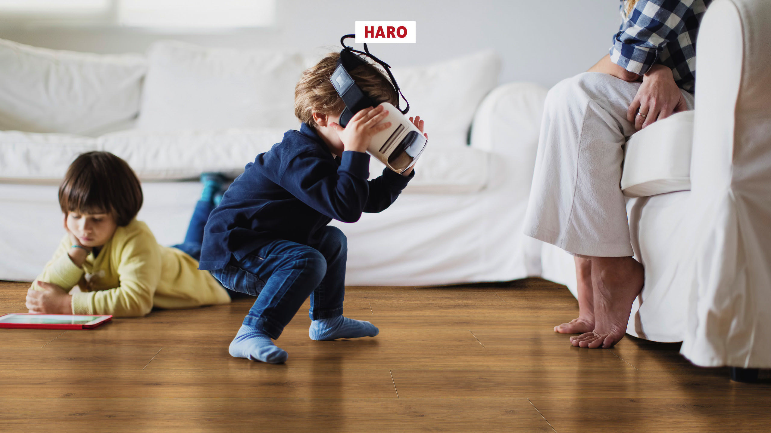 HARO Sol Stratifié TRITTY 100 Campus 4V Chêne Emilia Miel* authentic soft Silent CT Top Connect