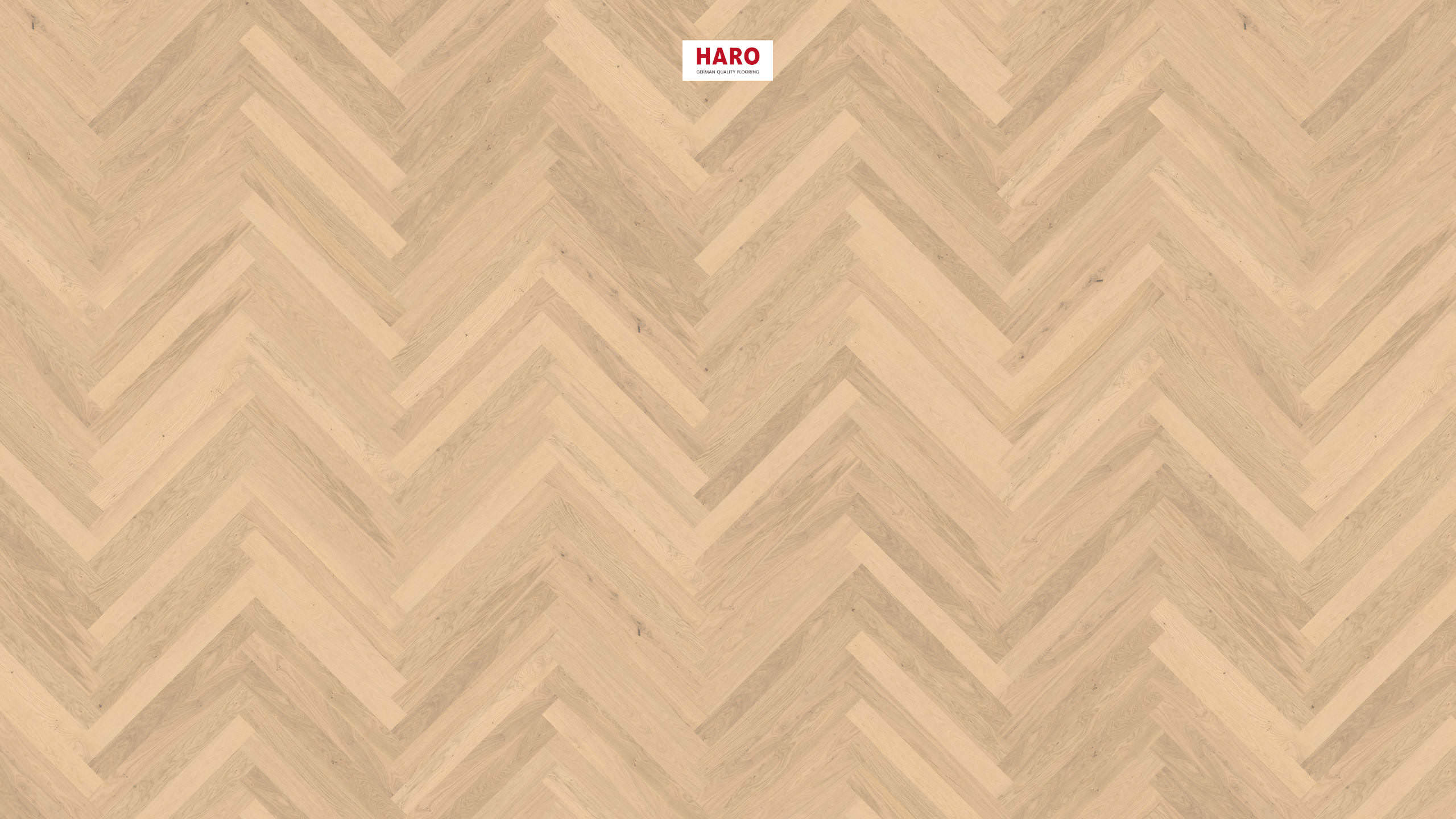 HARO PARQUET 4000 Lame Classico Chêne invisible Naturale brossé naturaDur Rainure & languette