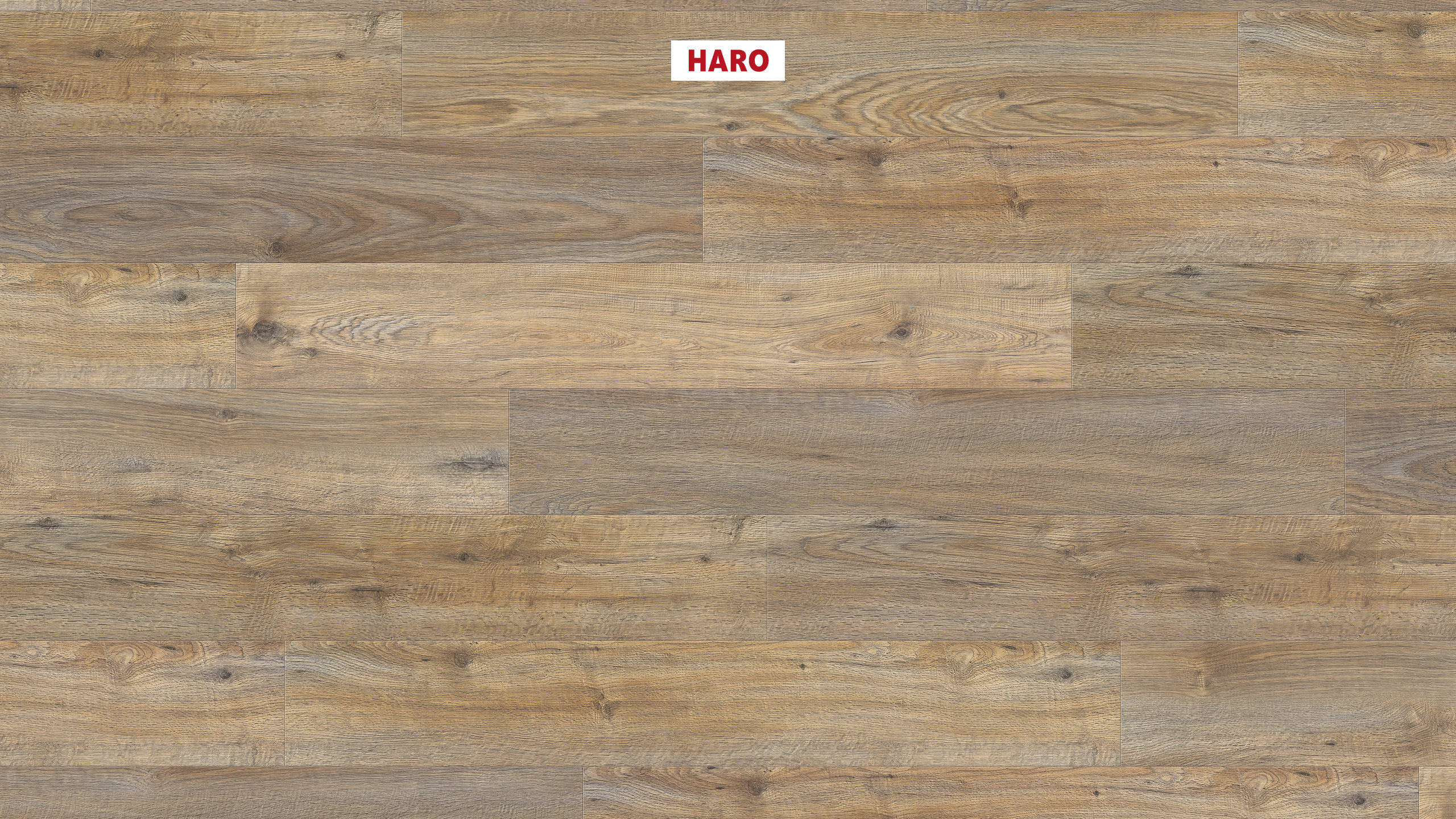 DISANO by HARO WaveAqua Planche large à l'ancienne 4V Chêne Quebec vieux brun* authentic Top Connect