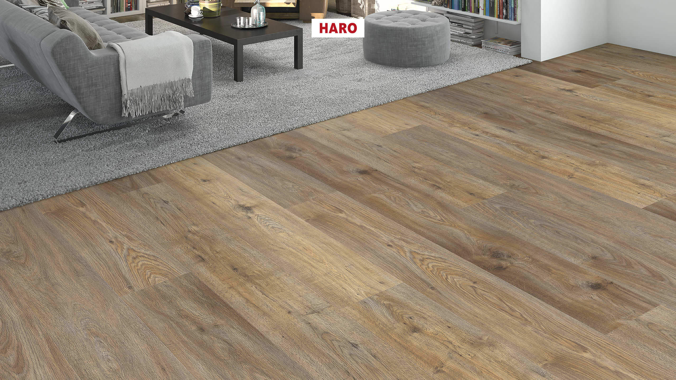 DISANO by HARO WaveAqua Planche large XL 4V Chêne Quebec vieux brun* authentic Top Connect