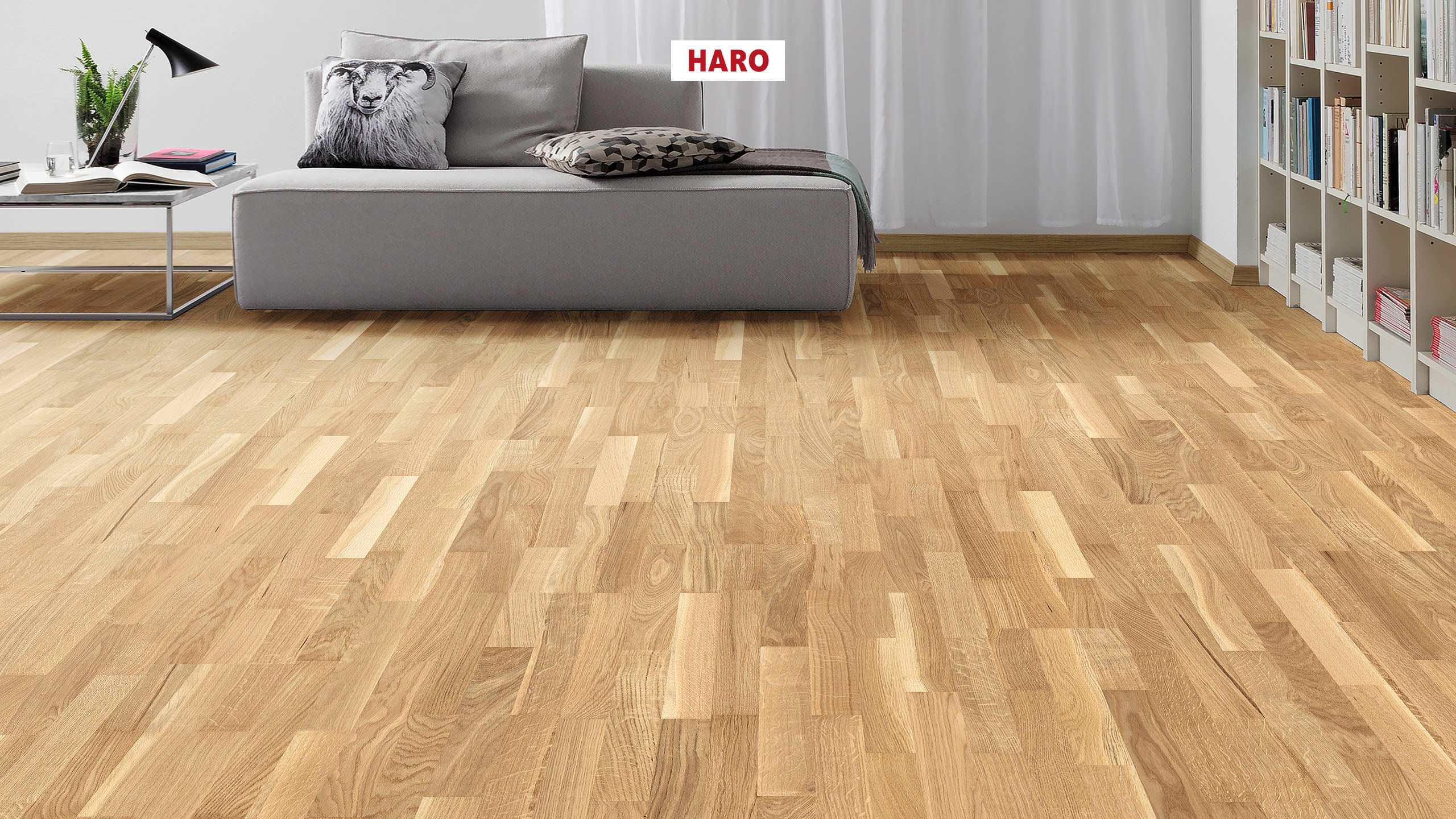 HARO PARQUET 4000 À l'anglaise Chêne Family naturaDur Top Connect