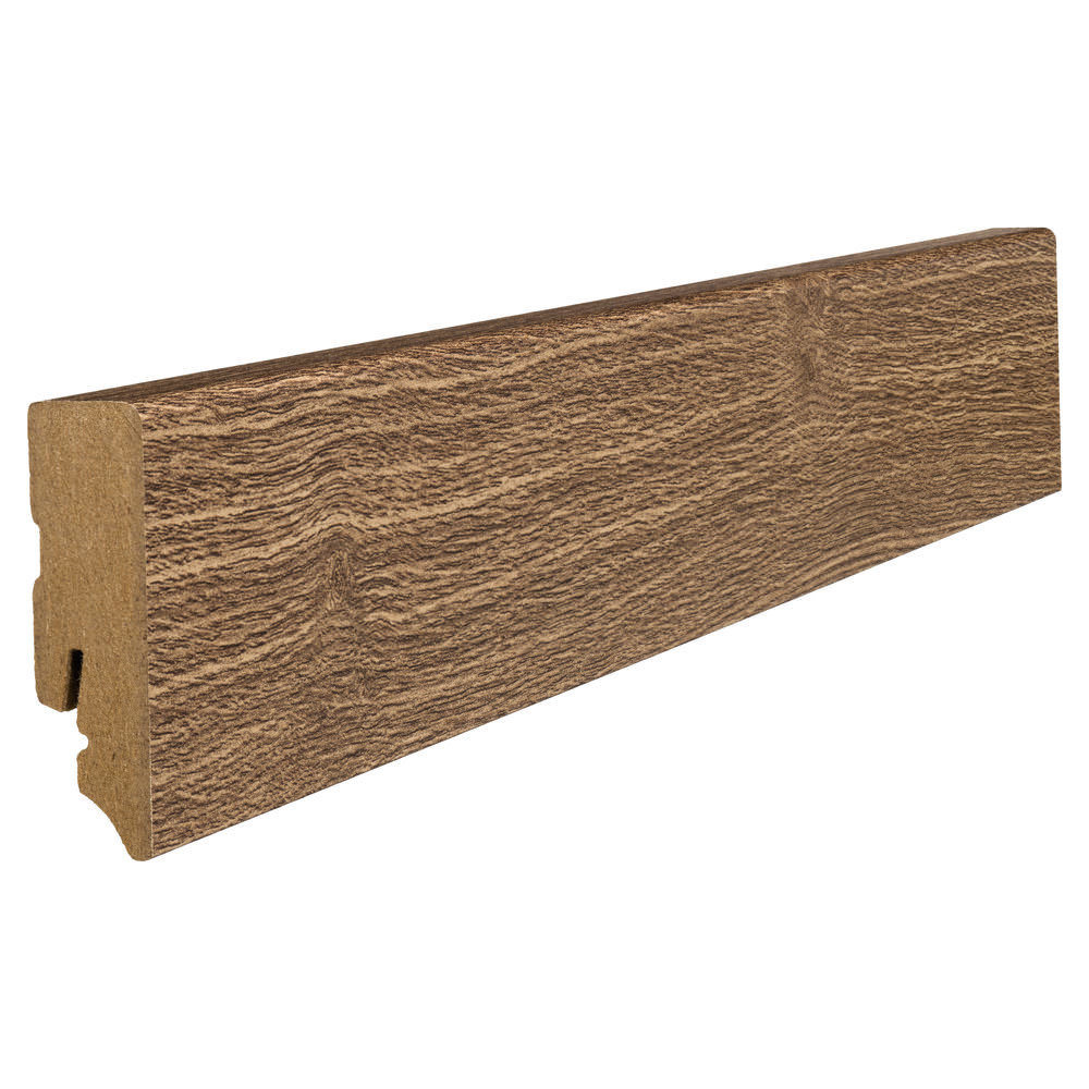 Battiscopa a innesto 16 x 58 mm cubo 2,2 m pellicola (su MDF) Rovere Portland natur*