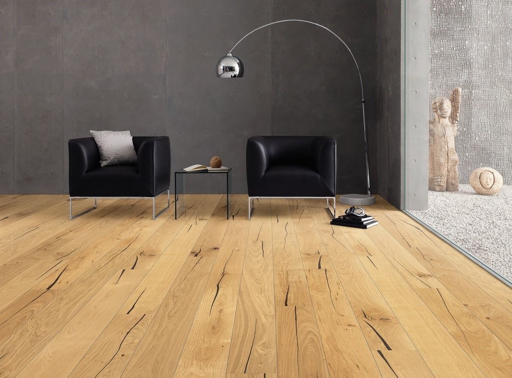 parkettmanufaktur by HARO 4000 Plancia 2B Rovere Nubia spazzolato oleovera Top Connect