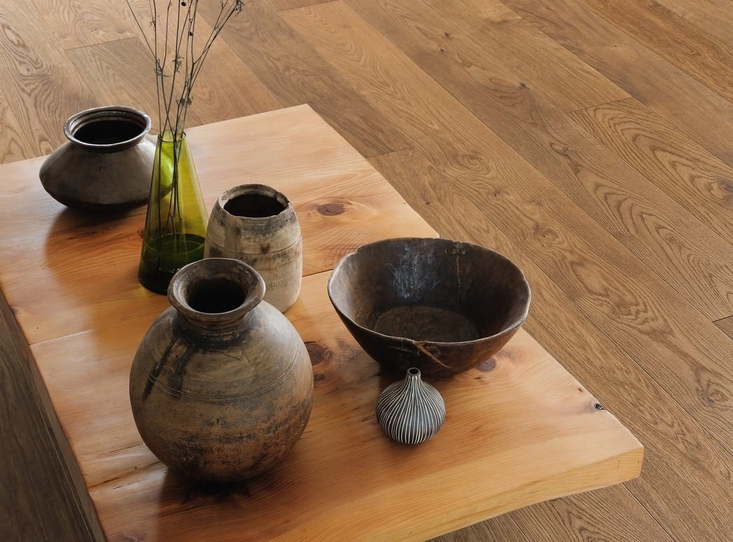 HARO PARQUET 4000 Plancia 180 4B Rovere anticato Markant spazzolato naturaLin plus Top Connect