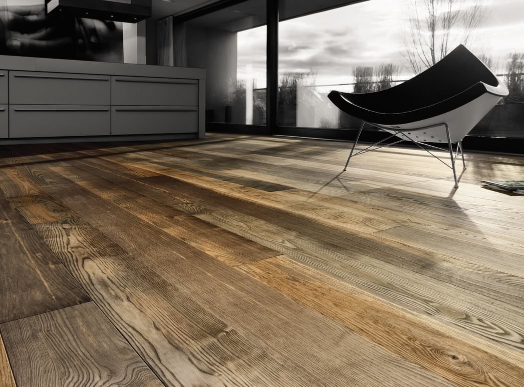 parkettmanufaktur by HARO 4000 Plancia 4B Frassino Barrique Selectiv spazzolato oleovera Top Connect