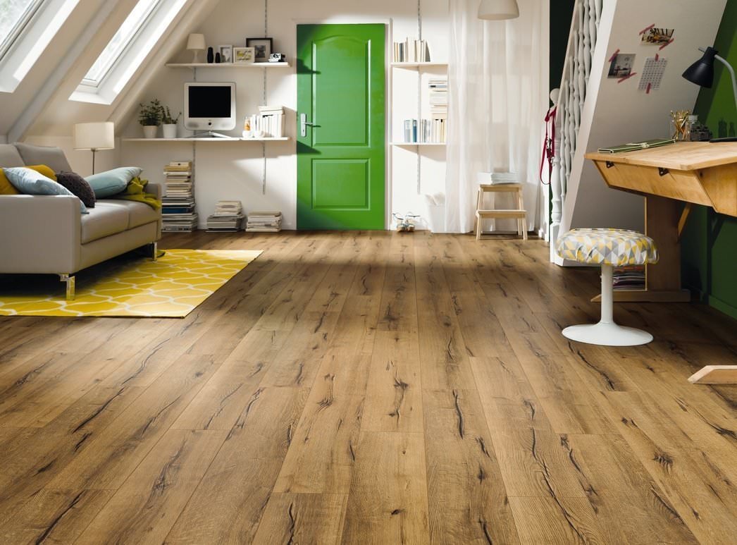 HARO Pavimento in laminato TRITTY 100 Plancia 4B Rovere italica natur* authentic Silent CT Top Connect
