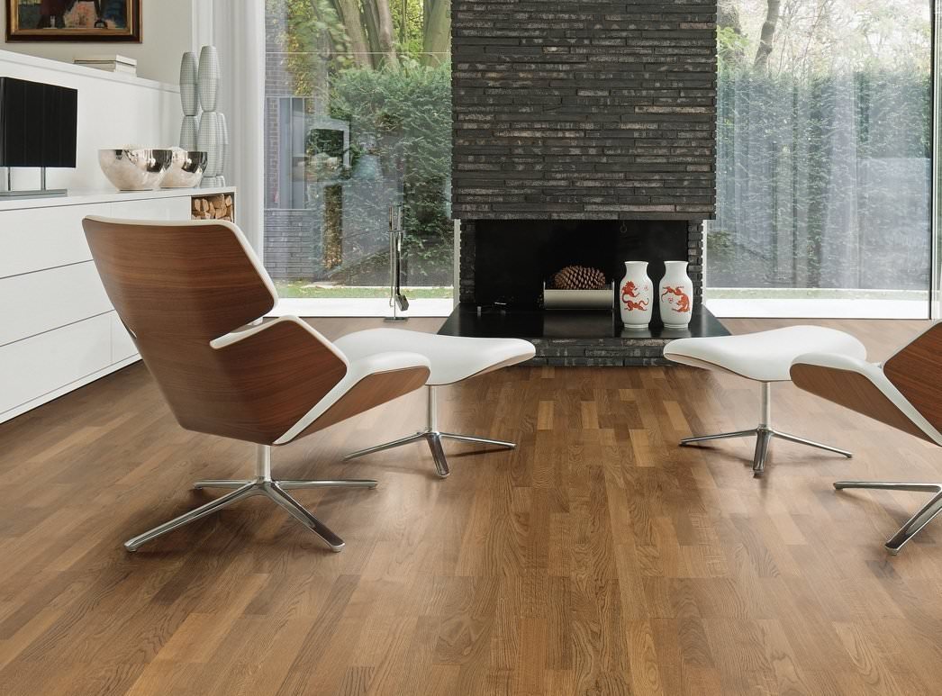 HARO Professional PARQUET 4000 3-strip Rovere mocca Natur permaDur Top Connect