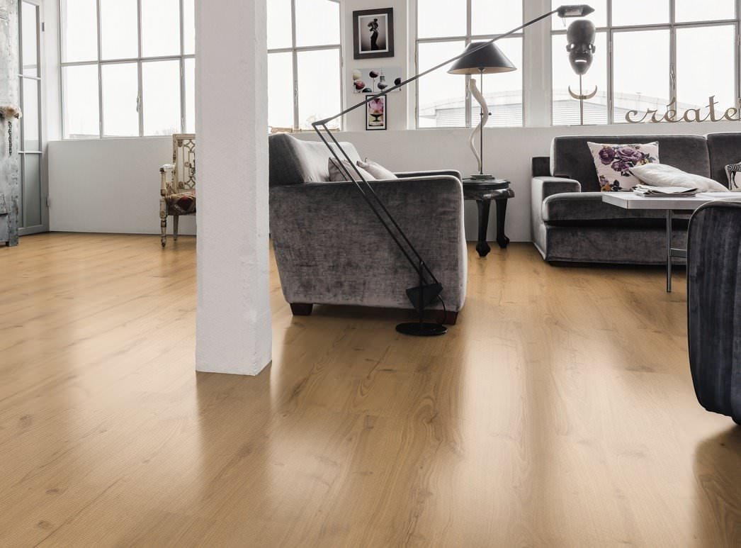 HARO Pavimento in laminato edizione speciale NKL31 Plancia Rovere Meran* spazzolato opaco Lock Connect plus