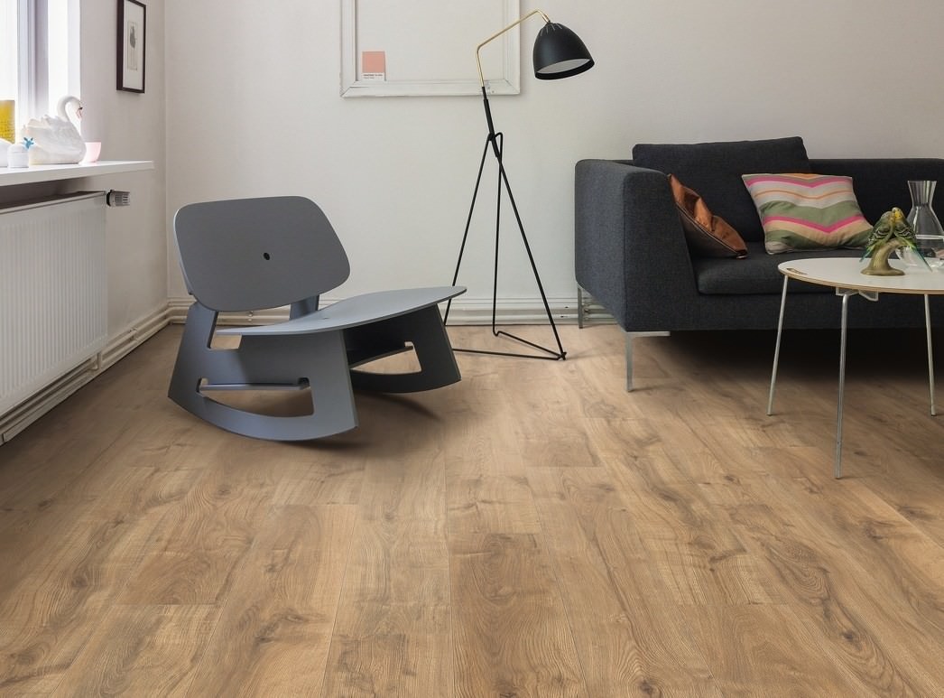 HARO Pavimento in laminato TRITTY 90 Plancia 4B Rovere Terana* soft opaco Silent CT Top Connect
