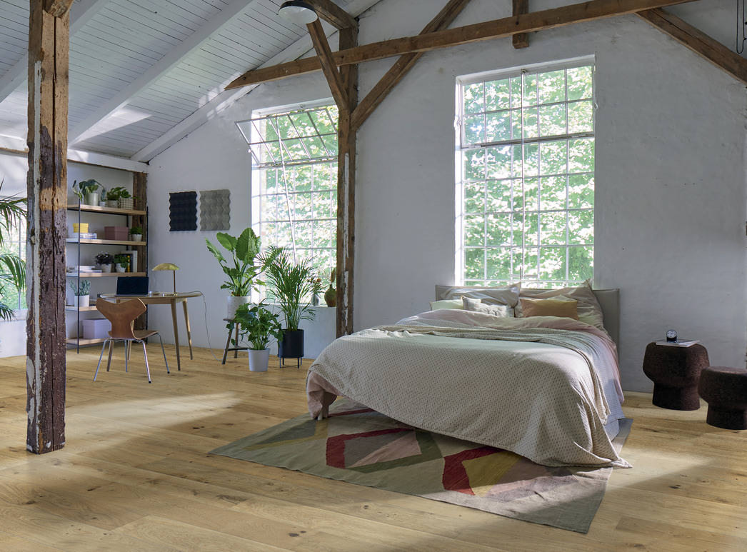 HARO PARQUET 2500 Plancia 180 2B Rovere Universal spazzolato naturaLin plus Top Connect