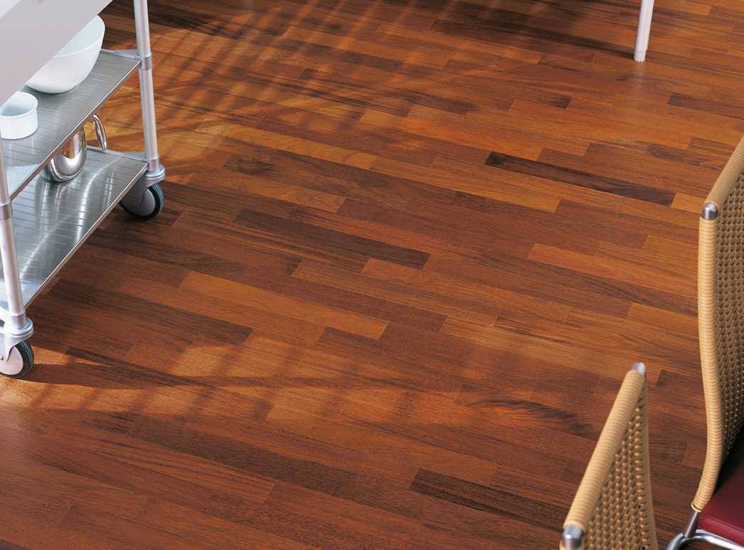 HARO PARQUET 4000 Listello Allegro Merbau Favorit permaDur Maschio/femmina