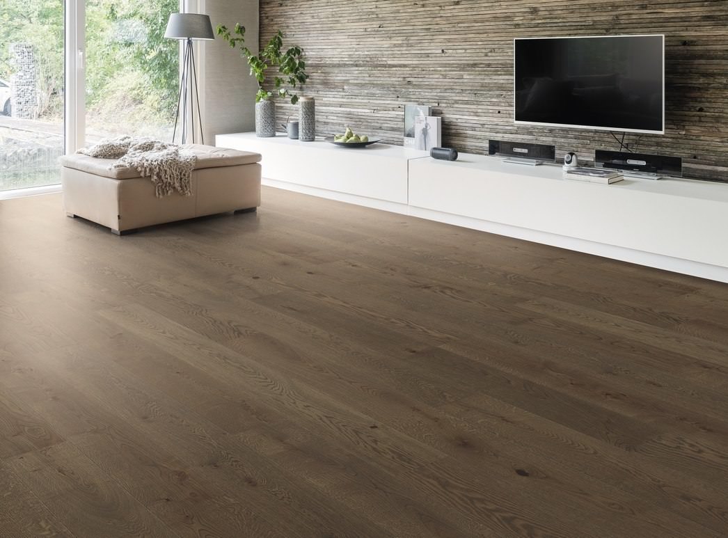 HARO PARQUET 4000 Plancia 180 4B Rovere marrone canna Sauvage spazzolato naturaLin plus Top Connect