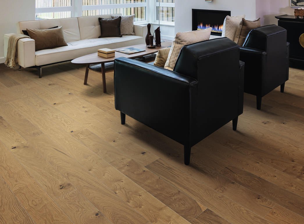 HARO PARQUET 4000 Plancia Maxim 4B Rovere anticato Sauvage spazzolato naturaDur Maschio/femmina