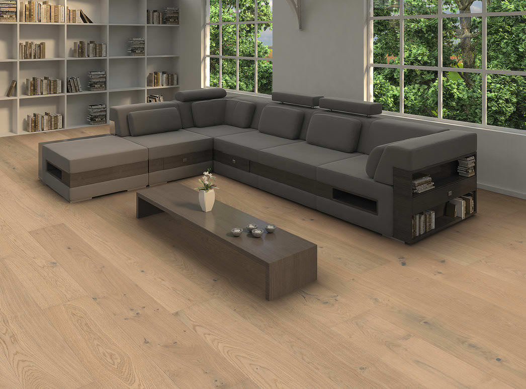 Immagine del prodotto 4 Plancia Plaza 240 4B Rovere bianco chiaro Sauvage spazzolato