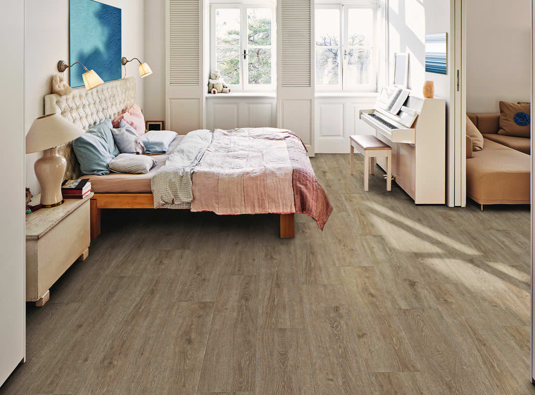 HARO Pavimento in laminato TRITTY 100 Campus 4B Rovere Veneto crema* authentic opaco Silent Pro Top Connect