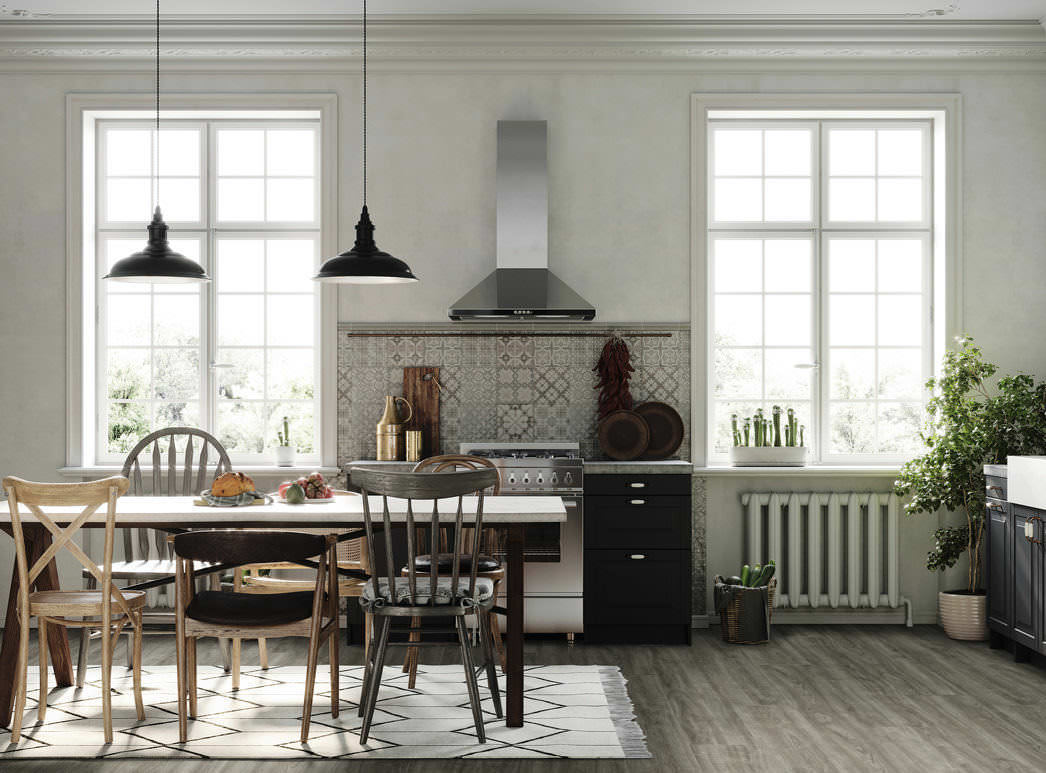 HARO Pavimento in laminato TRITTY 200 Aqua Gran Via 4B Rovere Eleganza grigio antico* authentic Top Connect