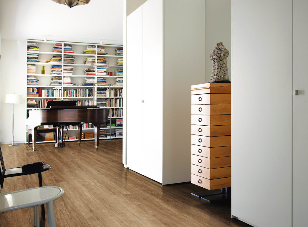 HARO Pavimento in laminato TRITTY 200 Aqua Gran Via 4B Rovere Eleganza natur* authentic Silent Pro Top Connect