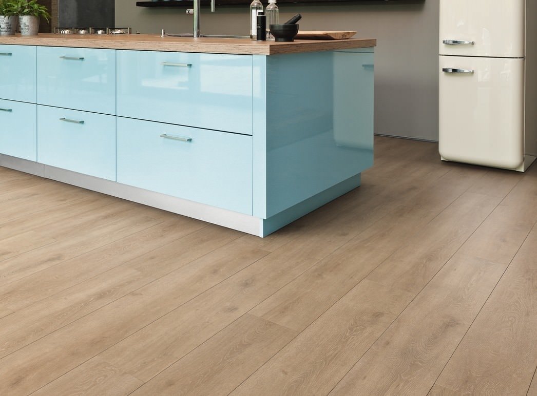HARO Pavimento in laminato TRITTY 200 Aqua Gran Via 4B Rovere Veneto crema* authentic opaco Silent CT Top Connect