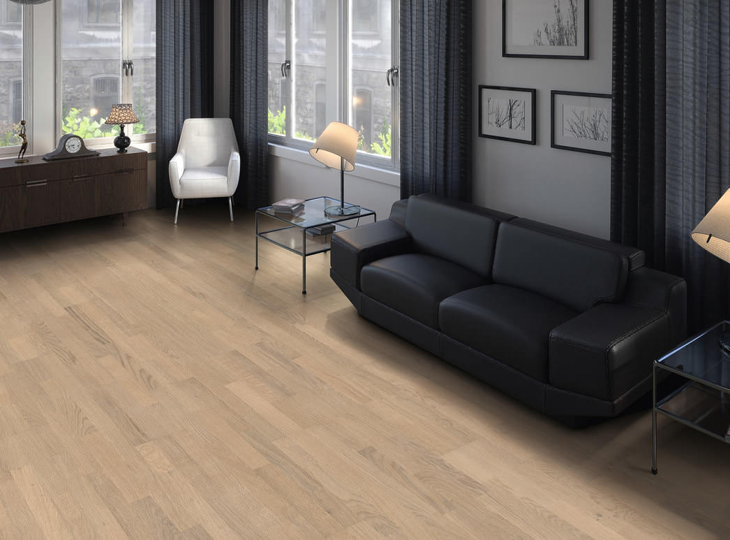 Immagine del prodotto 2 3-strip Rovere bianco chiaro Naturale spazzolato